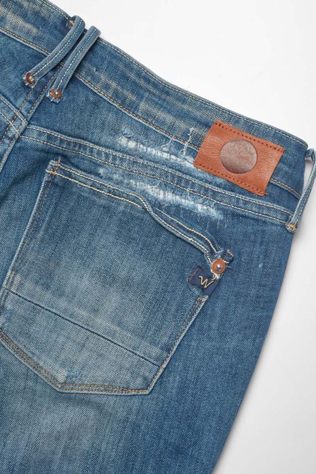 Jeans Slim Fit 300/16 7/8-Länge in Blau