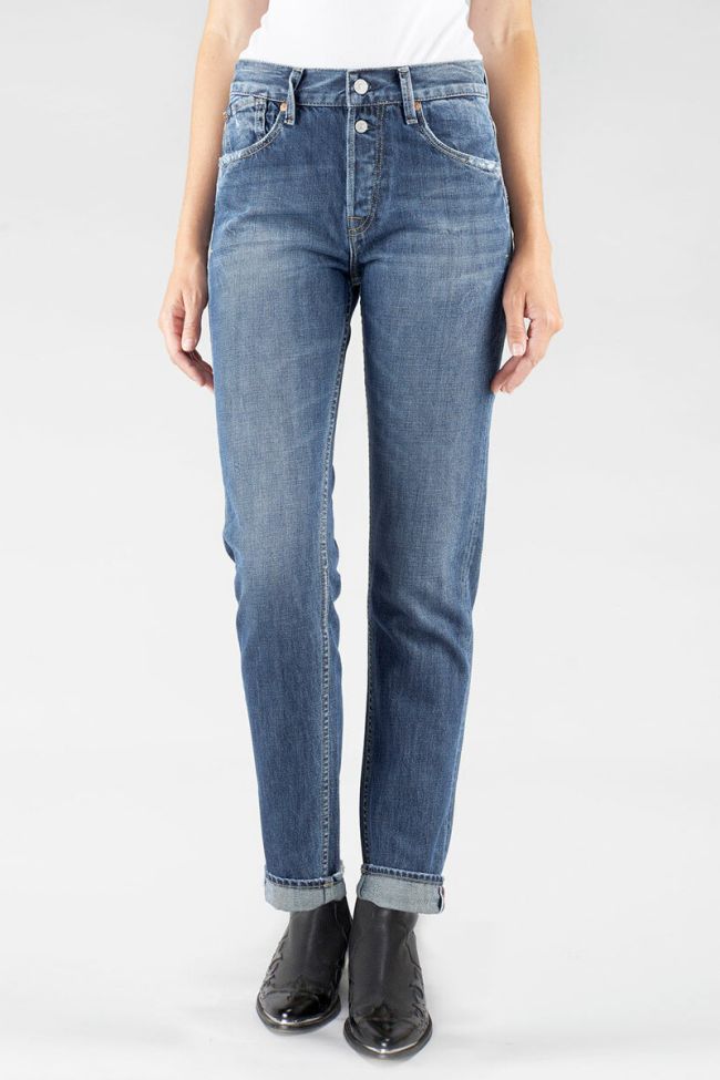 Jeans 400/16 Mom in Mittelblau