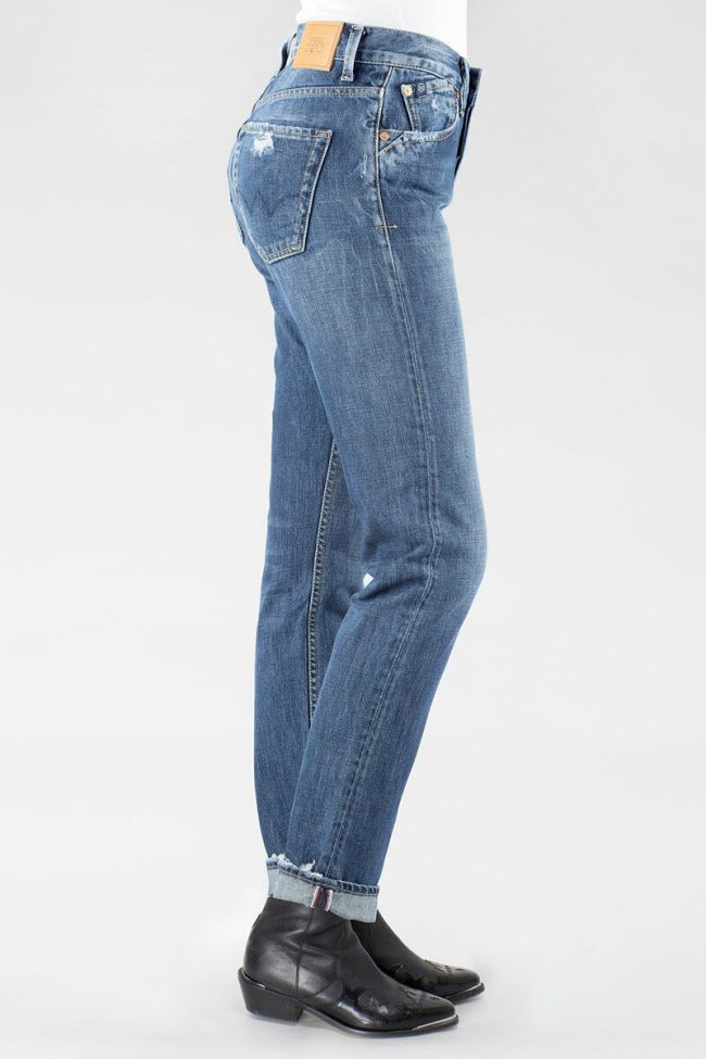 Jeans 400/16 Mom in Mittelblau