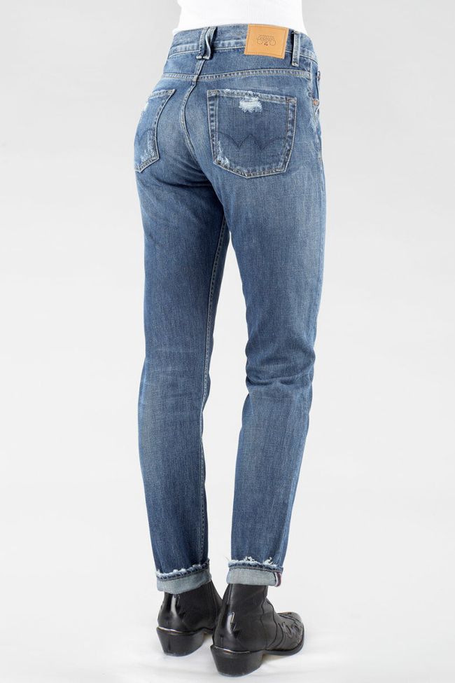 Jeans 400/16 Mom in Mittelblau