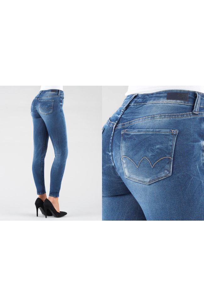 Jeans Ultra Power Skinny Bleu