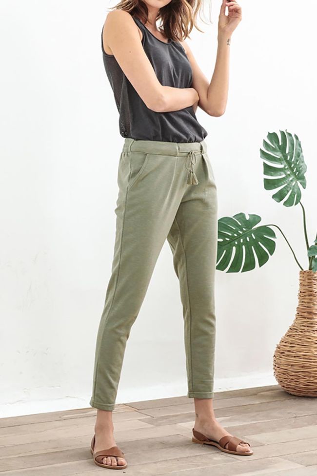 Pantalon Feta kaki