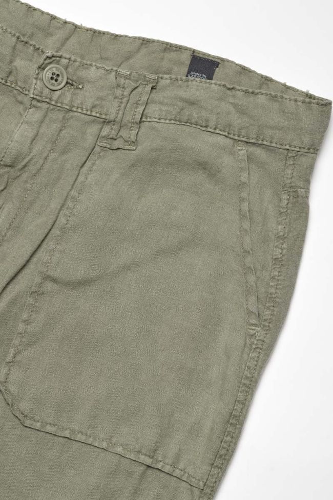 Leinenhose Nesrone in Khaki