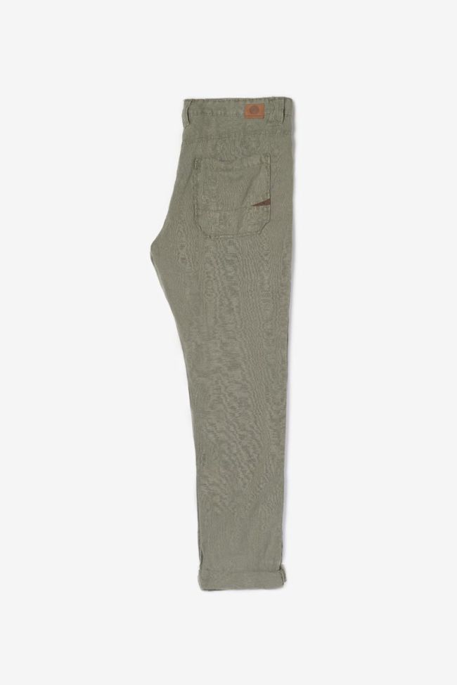 Leinenhose Nesrone in Khaki