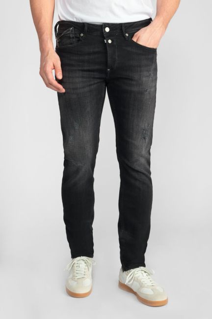 Jeans 600/17 adjusted Basic destroy schwarz Nr.1