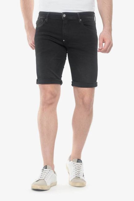 Bermuda-short Jogg lo in schwarz