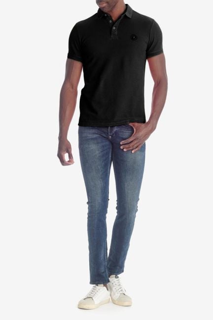 Poloshirt Dylon in schwarz