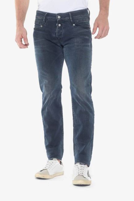 Jeans 700/11 slim Jaco destroy blau-schwarz Nr.2