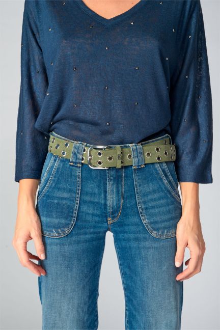 Gürtel Minog in grün