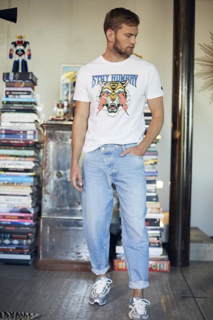 Jeans 1998 Basic 7/8 vintage blau Nr.5