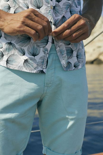 Bermuda-short Bodo in blau