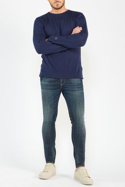 Jeans power skinny 7/8 vintage blau Nr.1