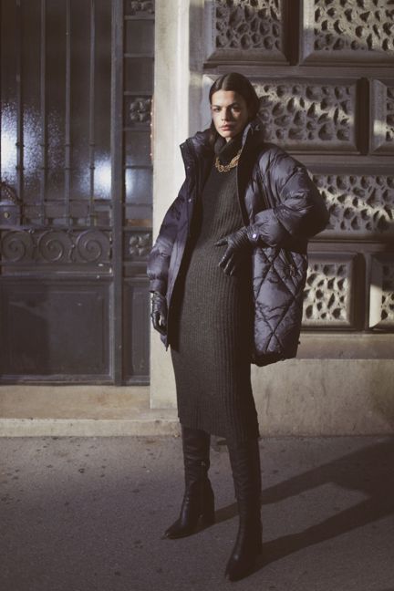 Daunenjacke Dotti in schwarz