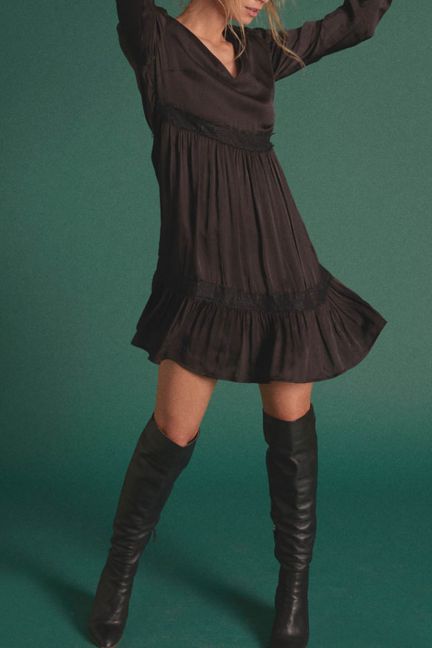 Kleid Elise in schwarz