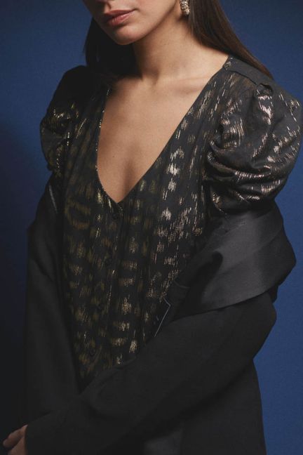 Top Preston in schwarz