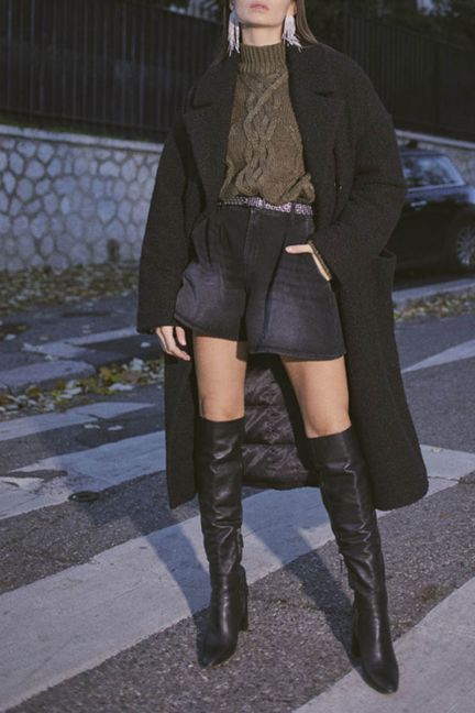 Shorts Lovi in schwarz