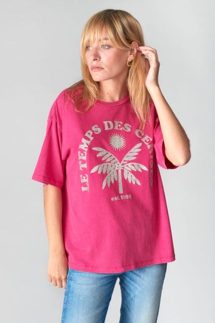 T-shirt Cassio in rosa
