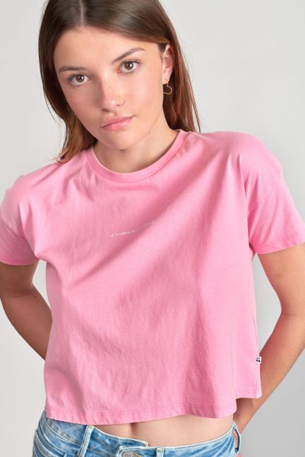 T-shirt Vinagi in rosa