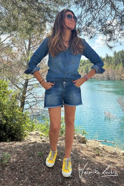 Shorts Veronika in blau