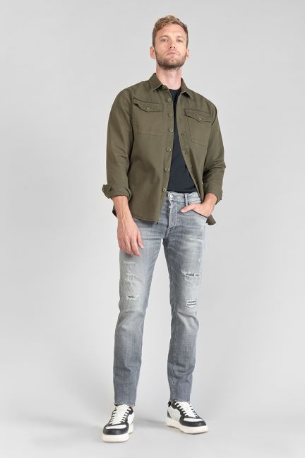 Jeans 700/11 slim Triolet destroy grau Nr.2