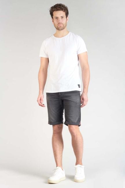 Bermuda-short Jogg in schwarz