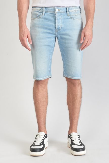 Bermudas Shorts Laredo aus hellblauem verwaschenem Jeansstoff