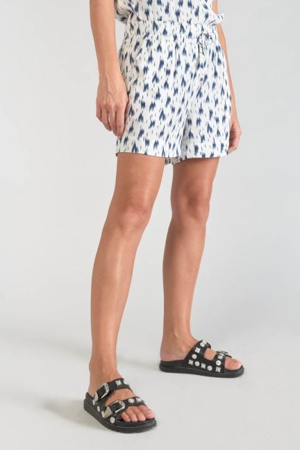 Shorts Nuria tie and dye blau