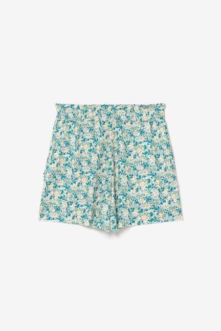 Shorts Oxagi mit grünem Blumenmuster