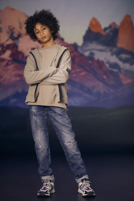 Kapuzen-sweatshirt Hodybo in weiß