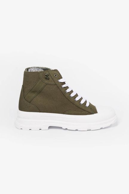 Hoher Sneaker Lina khaki