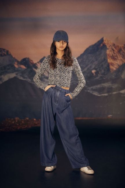 T-shirt Alvagi in blau