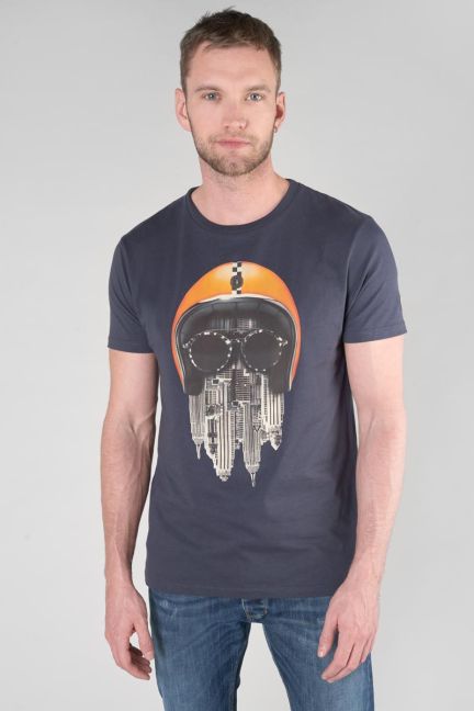 T-shirt Backi in blau