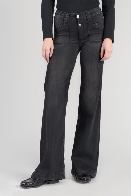 Jeans pulp flare Favart high waist schwarz Nr.1