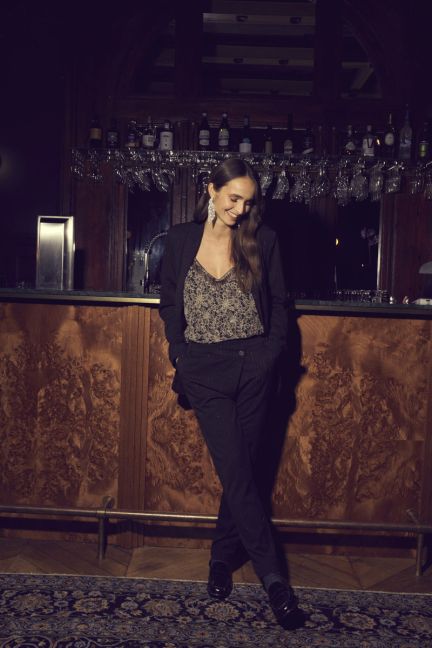 Hose Livia in schwarz