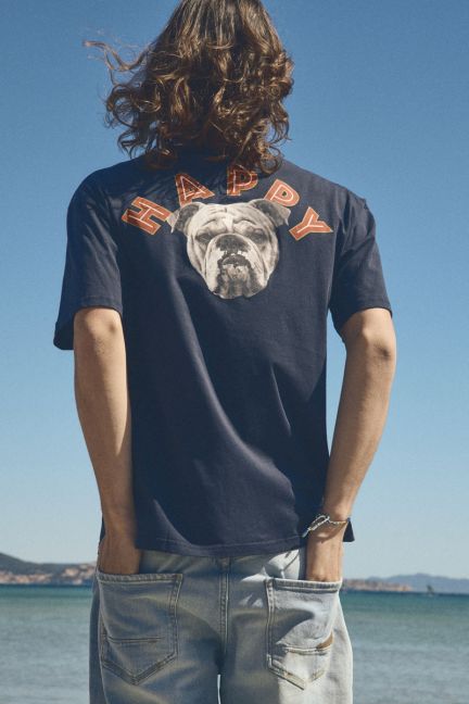 T-shirt Scullybo in blau