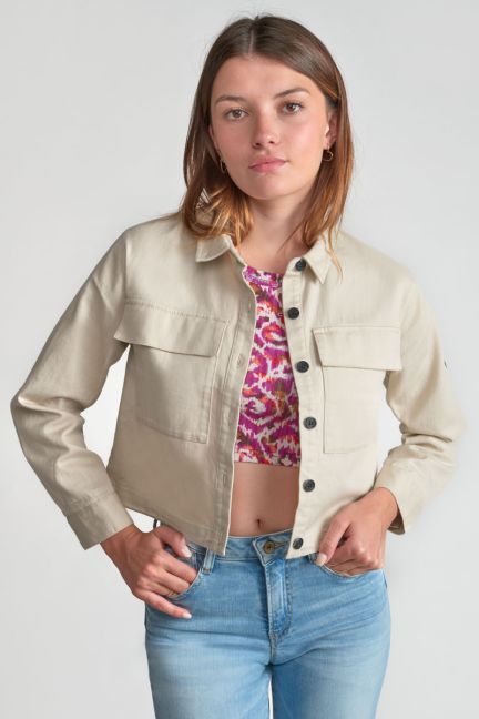 Jacke Mainagi in weiß