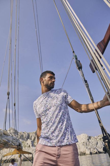 T-shirt Abel in weiß