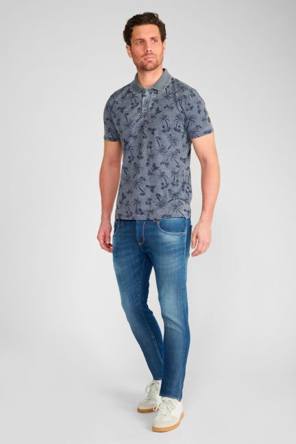 Poloshirt Fezur in blau