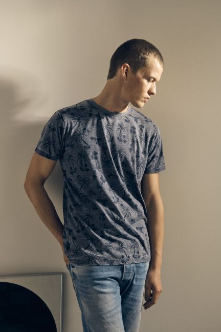 T-shirt Osmel in blau