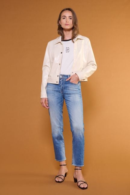 Jeans 400/17 mom Bambino high waist 7/8 blau Nr.4