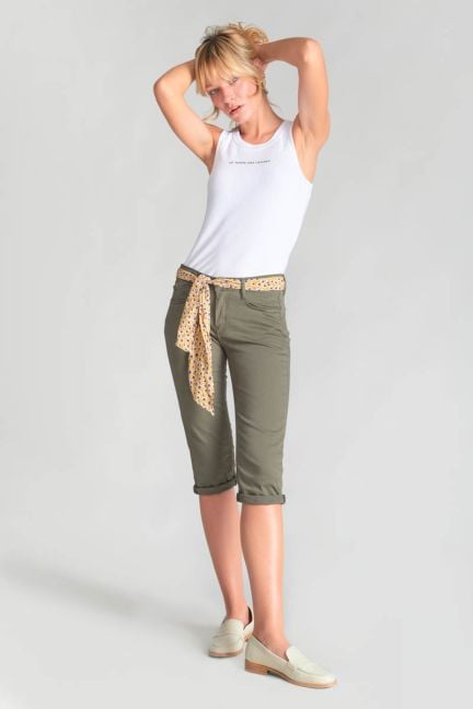 Caprihose Kaya in grün