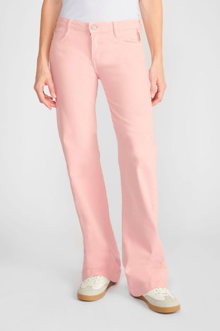 Jeans flare Maes rosa