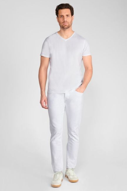 Jeans 700/11 slim Adan weiß 