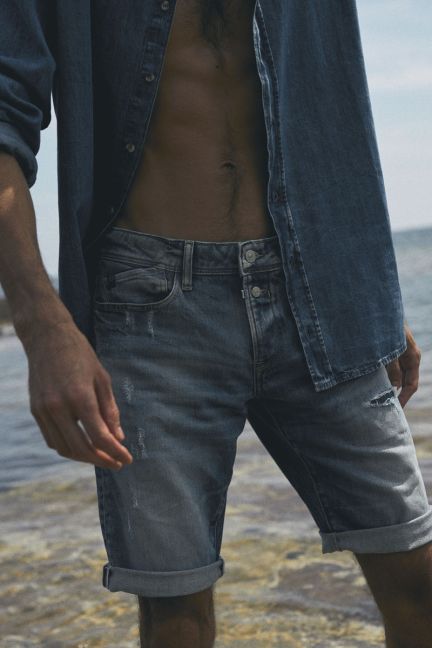 Bermuda-short Landres in blau