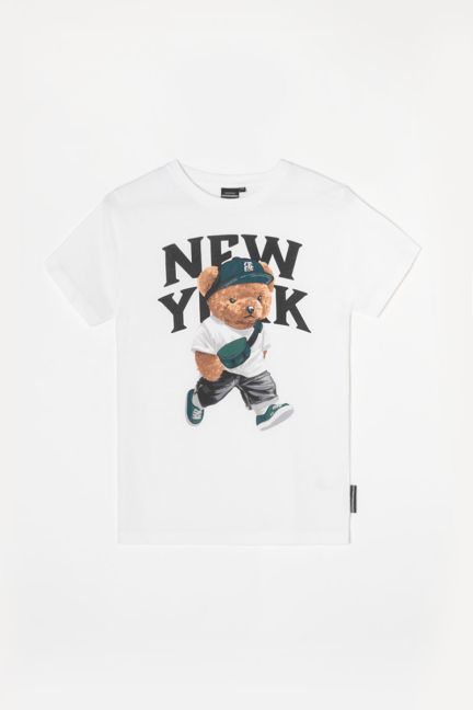 T-shirt Bambo in weiß