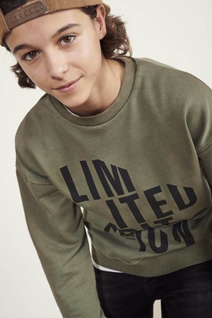 Sweatshirt Manibo in grün