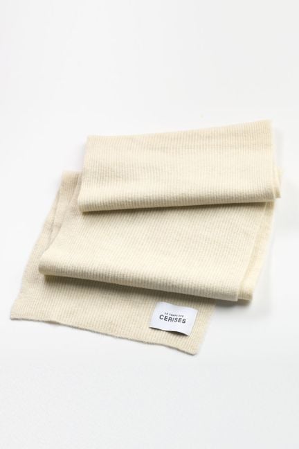 Schal Nieve in weiß