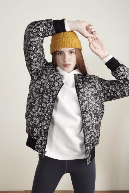 Jacke Argusgi in schwarz