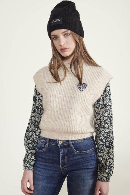 Pullover Bellgi in weiß