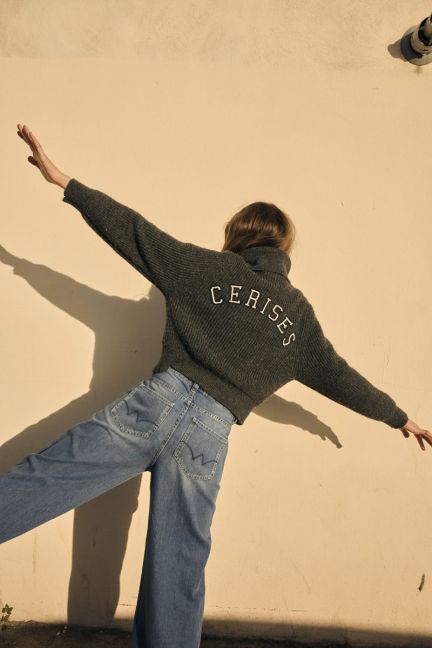 Cardigan Fordgi in grau